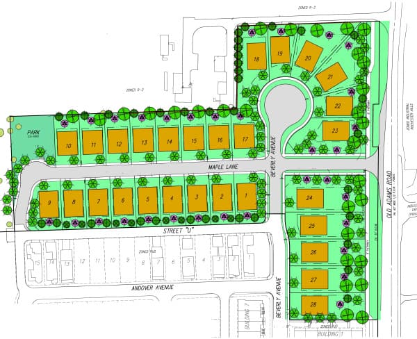 Forester Hills Site Plan