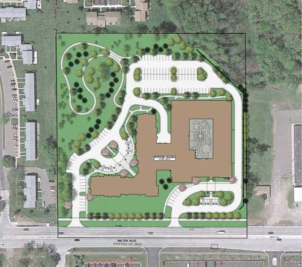 Site Plan for First & Main