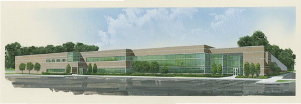 Rendering of the proposed building